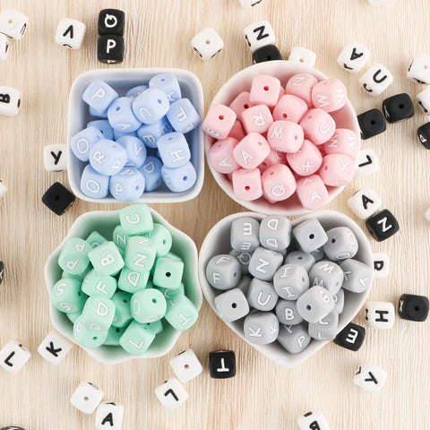 Kovict Silicone Bead Letters English Alphabet DIY -JW01492-Veeddydropshipping