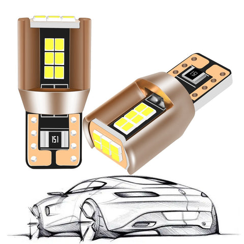 2Pcs New T10 W5W Super Bright 2016 LED Car Parking Lights WY5W Auto-AM00017-Veeddydropshipping