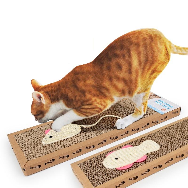 Cat Scratching Board Mat Scraper Claw Paw Toys-HA01412-Veeddydropshipping