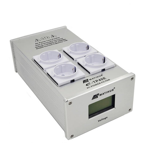 e-TP40E Audio Noise AC Power Filter Power Conditioner Power Purifier Surge Protection -CE00191-Veeddydropshipping