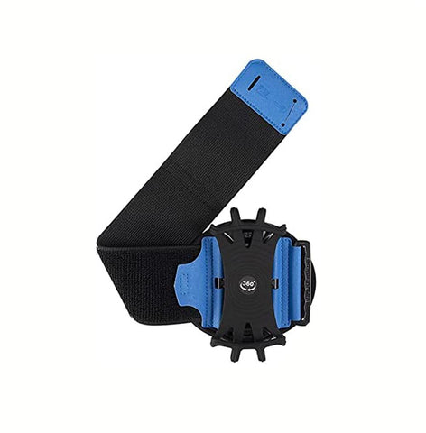 Running Wristband Phone Holder 360°Rotation Detachable Sports Armband with Key Holder-PA00635-Veeddydropshipping