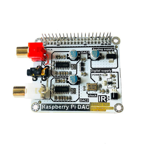 Dual ES9023 DAC I2S Digital Audio Sound Card Expansion Decode Board -CE00922-Veeddydropshipping