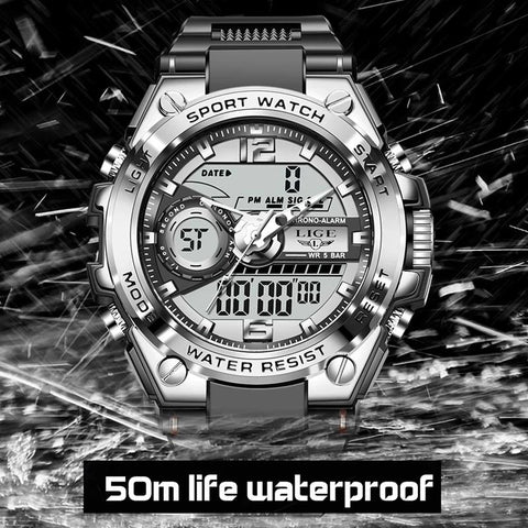 Waterproof Wristwatch Quartz Clock Sport Watch  Men -JW00654-Veeddydropshipping