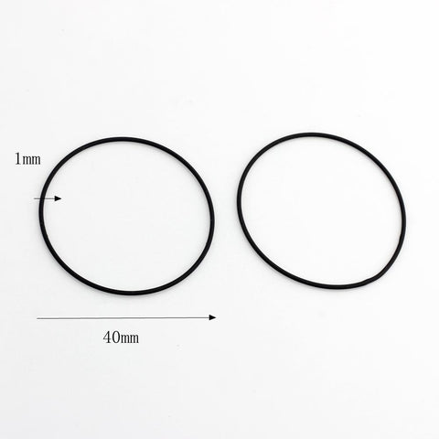 Hollow Geometry Circle Charms For DIY Earrings Jewelry-JW01602-Veeddydropshipping