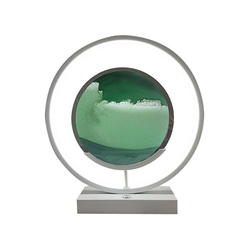 Bedside night light Glass 3d quicksand painting-TI00494-Veeddydropshipping