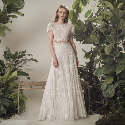 Sexy Sapghetti Straps Wedding Dress-WF01561-Veeddydropshipping