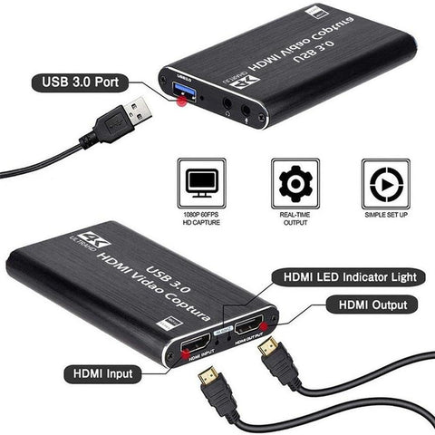 Video Capture Card HDMI-compatible Recorder Grabber-CO00093-Veeddydropshipping