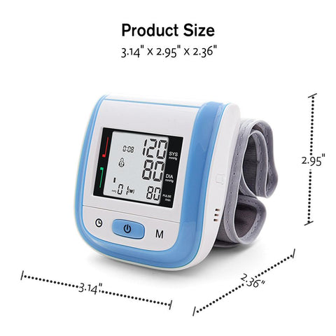 Medical Digital Wrist Blood Pressure Monitor-BH00796-Veeddydropshipping