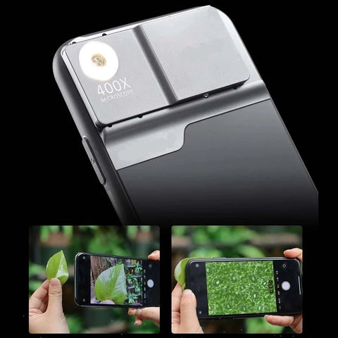 Universal 400X Microscope Phone Amplification HD-PA01223-Veeddydropshipping