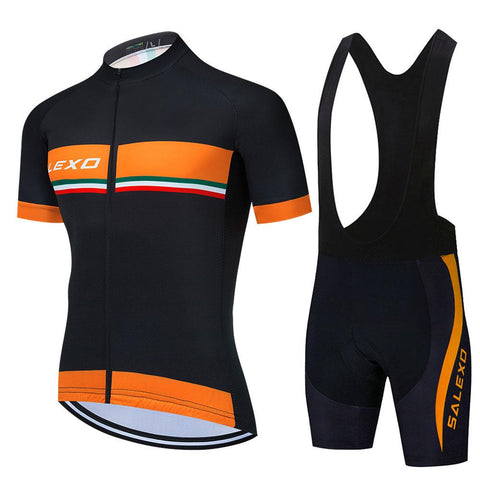 2023 New Team Cycling Jersey Set Man Summer MTB Cycling Clothing Short Sleeve -OS01069-Veeddydropshipping