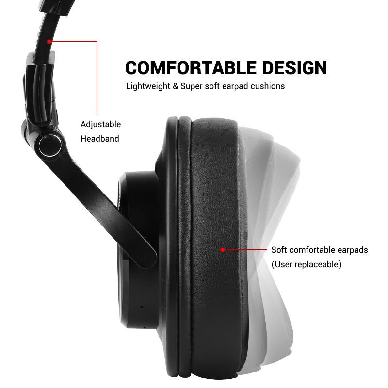 Wireless Bluetooth Professional Recording Studio DJ Headphones-Veeddydropshipping