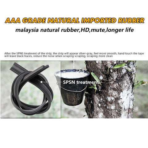 Car Wiper Blade For Saturn Astra 2008-2009 Windshield Rubber Silicon Refill-AM00209-Veeddydropshipping