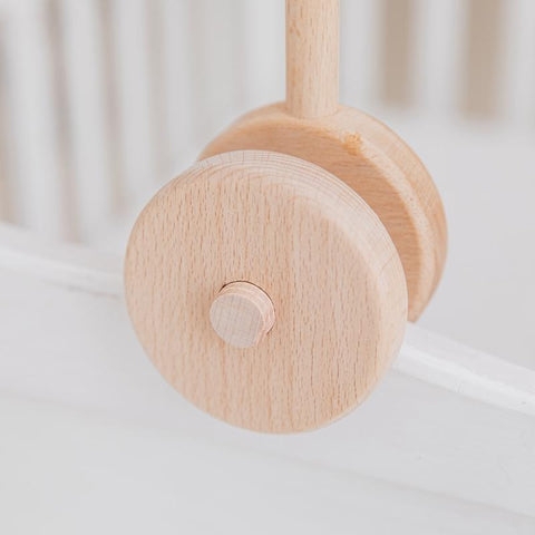Assembly Bed Bell Mobile Rattles Bracket SetInfant Crib Mobile Wooden Bed-TB00487-Veeddydropshipping