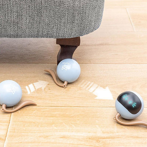 Automatic Smart Cat Toy USB Interactive Electric Jumping Ball-HA01455-Veeddydropshipping