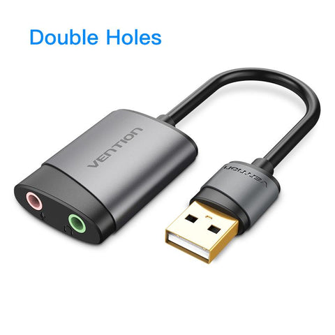 External Sound Card Adapter Microphone Speaker Audio Interface-CO00160-Veeddydropshipping