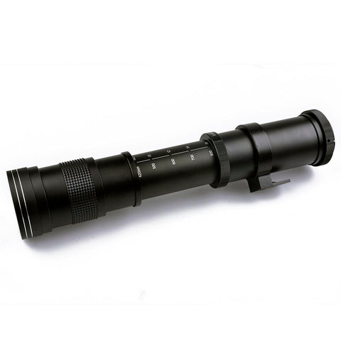 420-800mm F8.3-16 Super Telephoto Lens Manual Zoom Lens +T2 Adaper Ring-CE00378-Veeddydropshipping