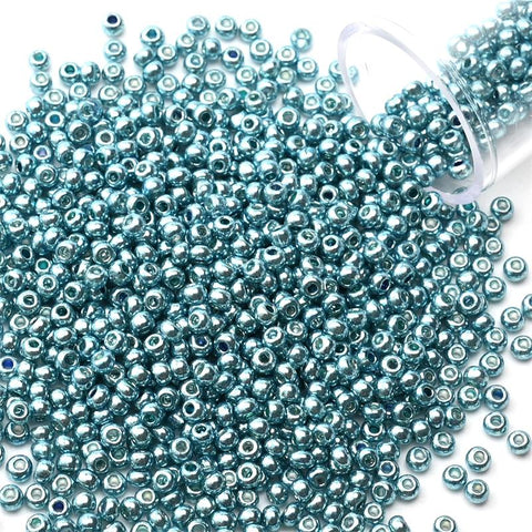 Metallic Seed Beads Japanese Round Glass For DIY Needlework -JW01502-Veeddydropshipping