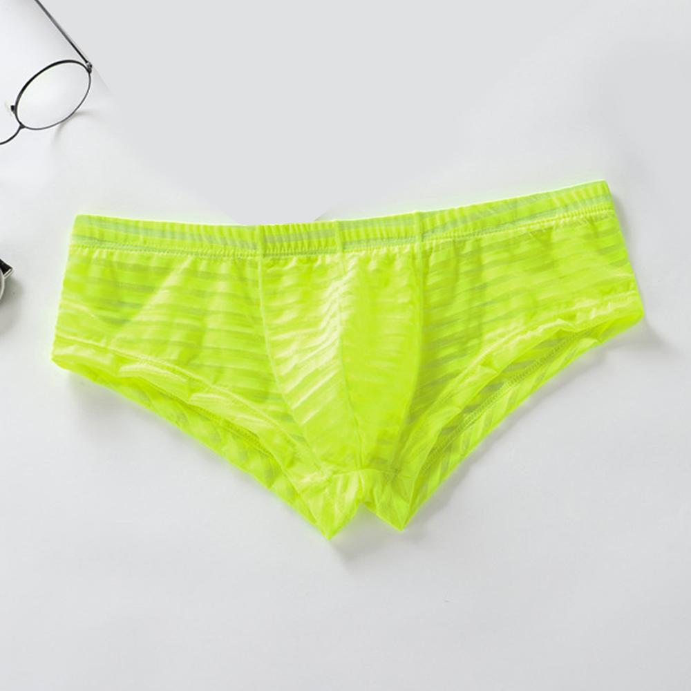 Sheer Bikini Breathable Comfort G-String Underwear Boxer Briefs Bikini-MF01652-Veeddydropshipping
