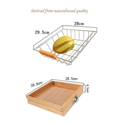 Wooden Dining Cart Serving Table Kitchen Storage-HA01654-Veeddydropshipping