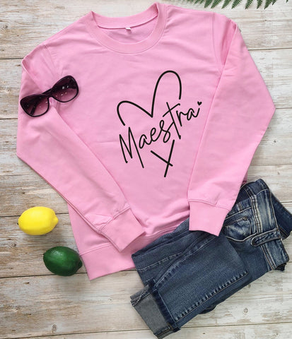 Sweatshirt Long Sleeve Pullovers Women fashion casual Tops-WF00317-Veeddydropshipping