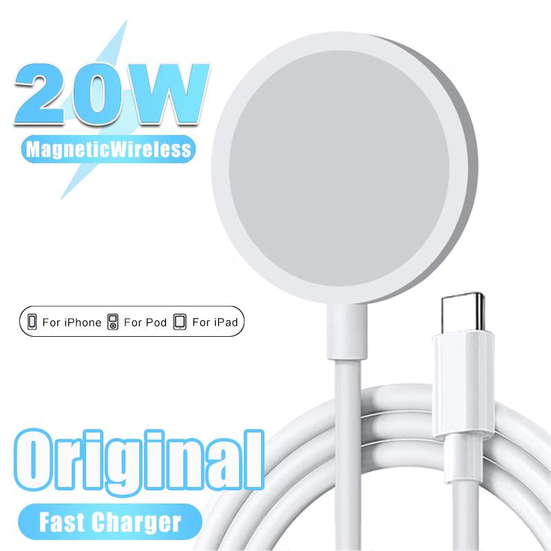 Original 20W Magnetic Wireless Charger For Apple IPhone 14 13 12 Pro Max Mini USB Type C-PA01058-Veeddydropshipping