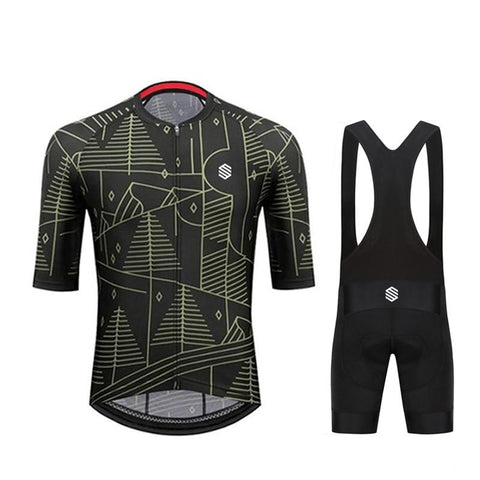 2023 Men Short Sleeve Jersey Set Ropa Ciclismo Hombre Summer Cycling Clothing -OS00955-Veeddydropshipping