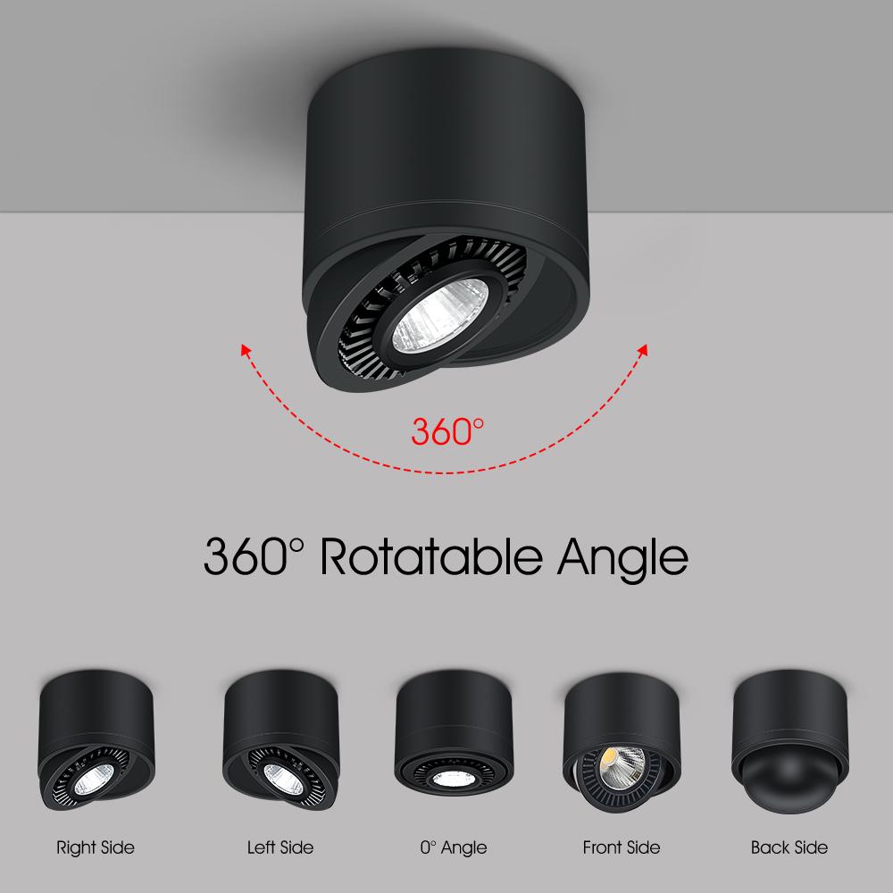 Angle Adjustable  Mounted Down light-TI00358-Veeddydropshipping
