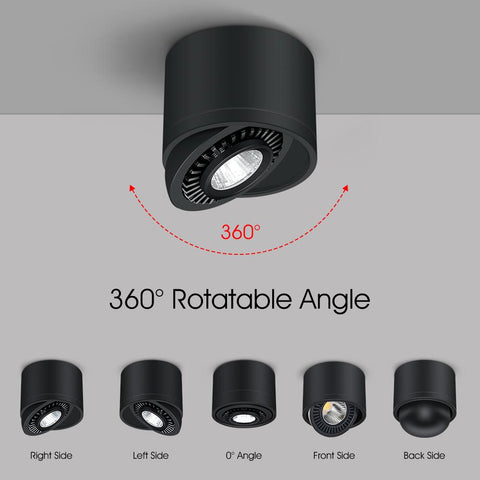 Angle Adjustable  Mounted Down light-TI00358-Veeddydropshipping