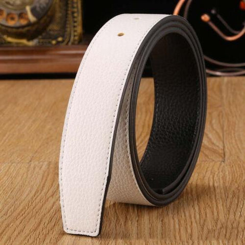 Belt Strap Genuine Leather FOR H Buckle Luxury-MF00741