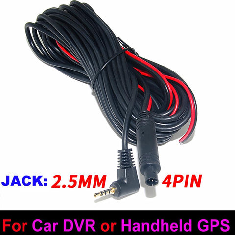 Car rearview Rear View Camera  Parking System Monitor Cable line 4PIN-AM00735-Veeddydropshipping