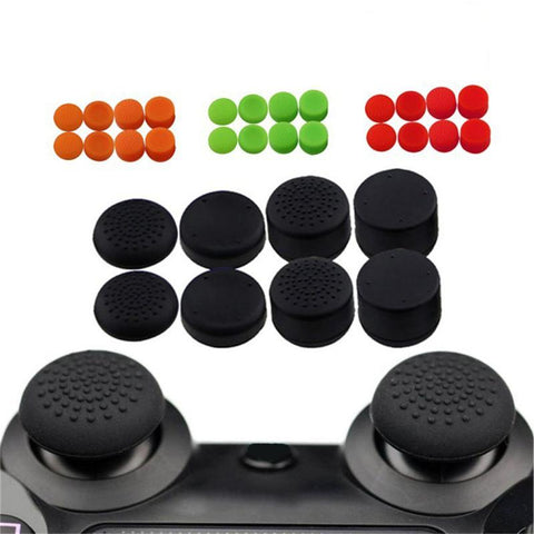 hot sale 8Pcs Silicone Controller Joystick Thumb Stick Grip Cap Case Cover -CE01413-Veeddydropshipping