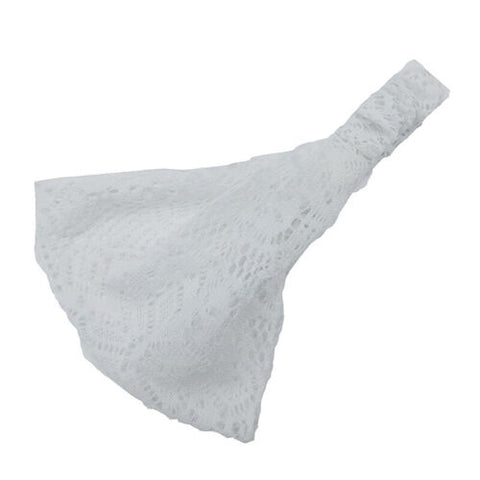 Women Hair Lace Wrap headband Scarf-WF01105-Veeddydropshipping