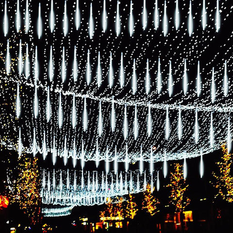 Outdoor LED Meteor Shower Lights Falling Rain Drop Fairy String Light-TI00942-Veeddydropshipping