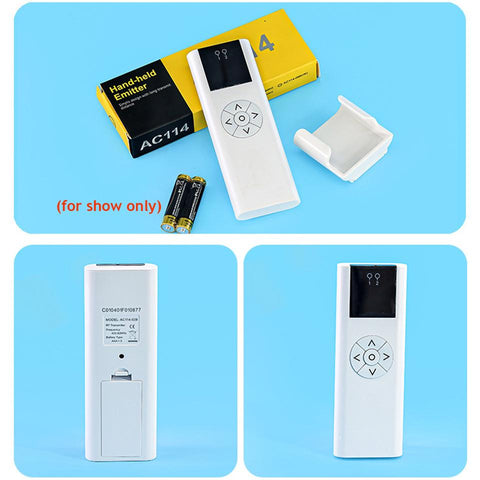 A-OK AC114 01/02/06/16 Channel Handheld Wireless Emitter for A OK RF433-TI01067-Veeddydropshipping
