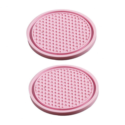 Rhinestone Rubber Mat for Bottle Holder Coaster Auto Interior-AM01427-Veeddydropshipping