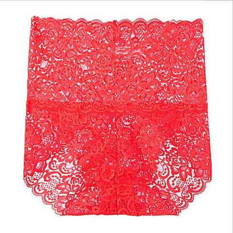 Women Panties Sexy Lace High Waist-WF00856-Veeddydropshipping
