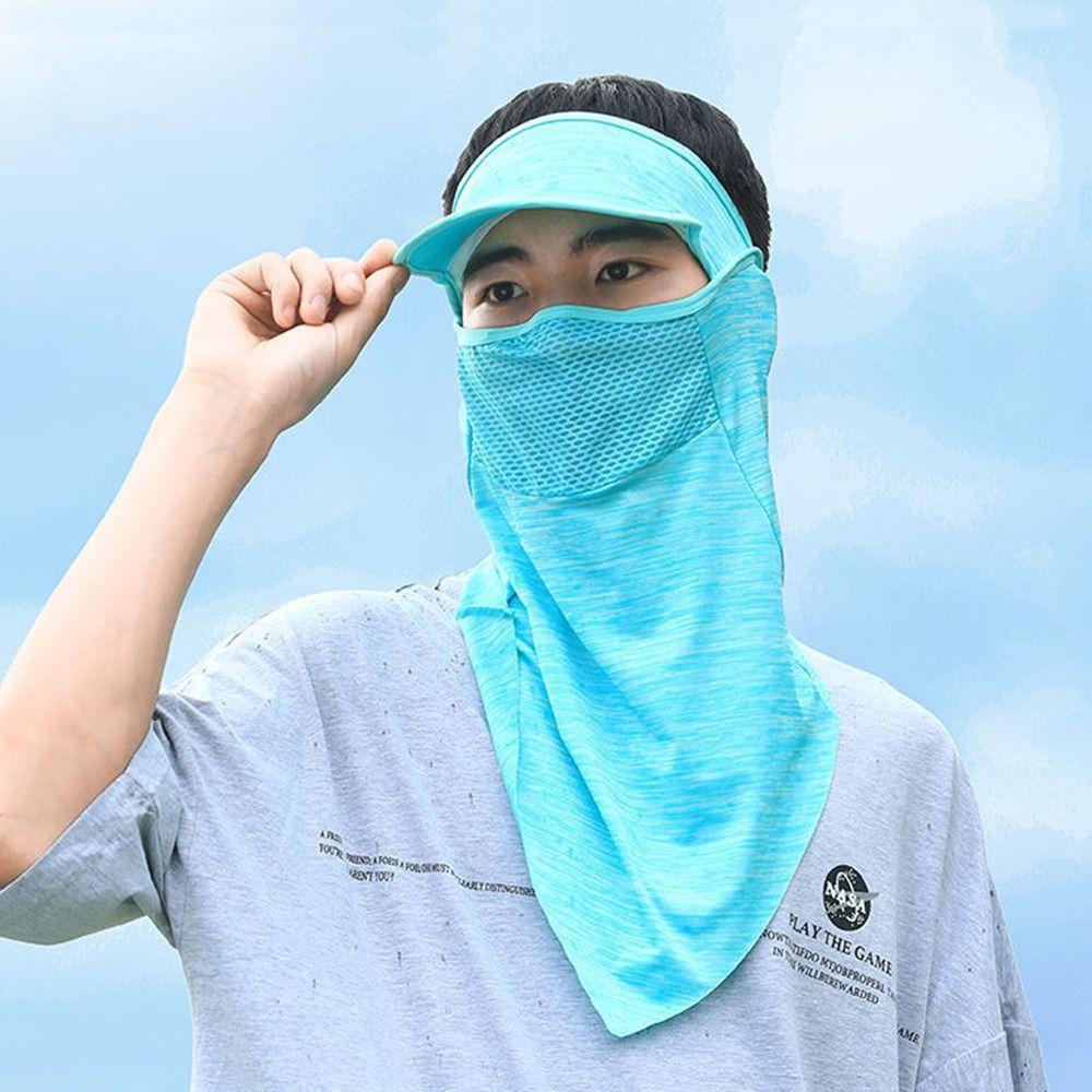 Breathable Ice Silk Face Seamless Scarf Motorcycle Sun Protection Headgear -OS01184-Veeddydropshipping