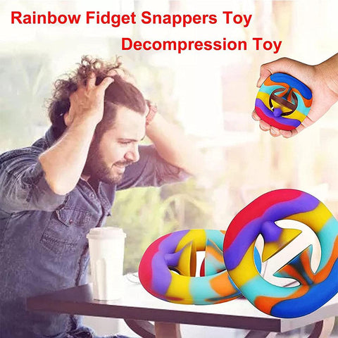 2 PCS Sensory Fidget Stress Pressure Relief Toy for Kids and Adult-TB01508-Veeddydropshipping