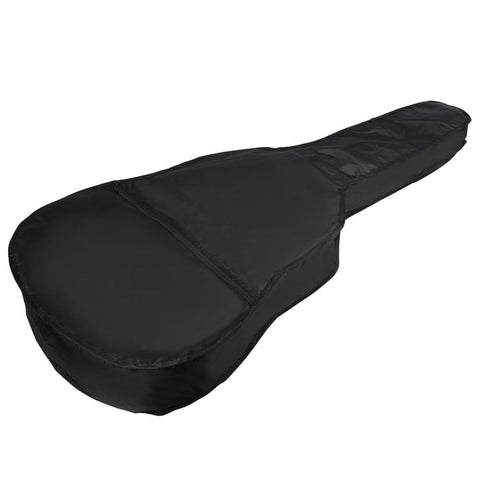 Acoustic Guitar Carry Bag Soft Case with Shoulder Strap Black Backpack-OS01546-Veeddydropshipping