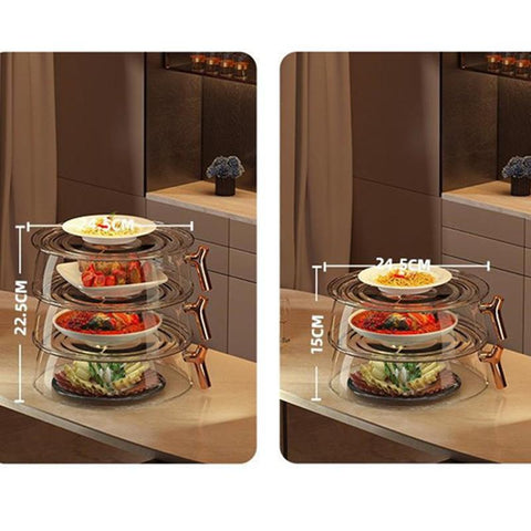 Layers Multifunction Stackable Food Cover-HA00966-Veeddydropshipping