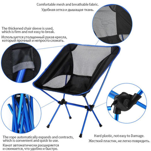 Detachable Portable Folding Outdoor Camping Chairs-HA01624-Veeddydropshipping