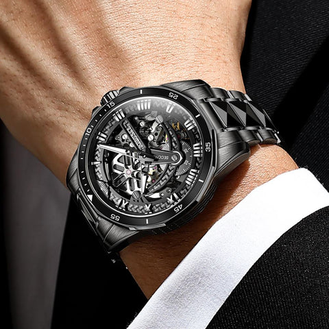 Mechanical Male Watches Luxury Sapphire Crystal Waterproof Clock-JW00868-Veeddydropshipping