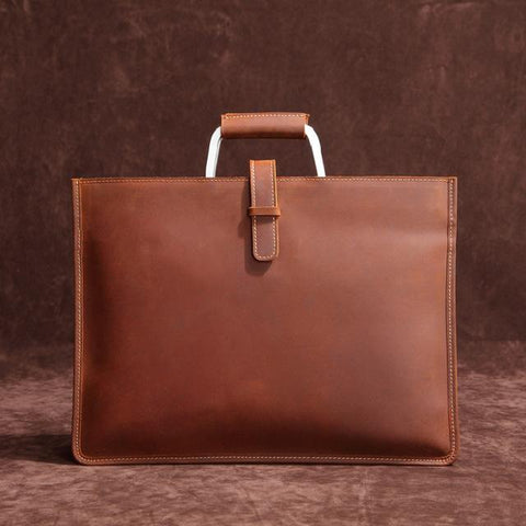 File Document Purse Wallet Top Layer Ipad Leather-BS00453-Veeddydropshipping