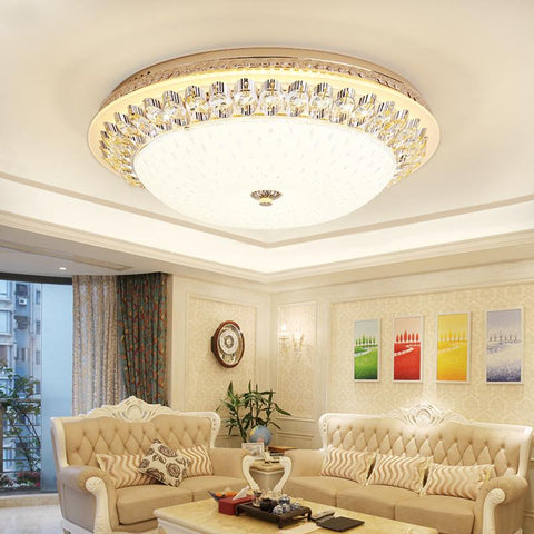Modern LED Crystal  Ceiling Light Circular-TI00265-Veeddydropshipping
