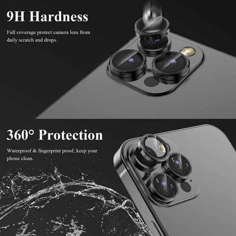 3pcs/set Anti-Scratch Camera Lens Cover 9H Tempered Glass-PA01242-Veeddydropshipping