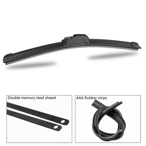 Universal Car Wiper Blade U Hook Type 14&quot;16&quot;17&quot;18&quot-AM00207-Veeddydropshipping
