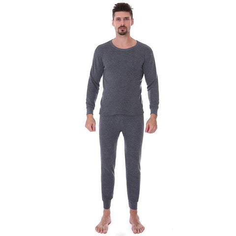 Mannen Thermisch Ondergoed Sets Dunne Fleece Effen-MF01538-Veeddydropshipping