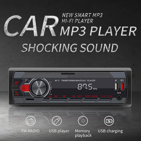 M11 Car Radio Stereo Multimedia Player With FM Bluetooth Receiver Voice-AM00658-Veeddydropshipping