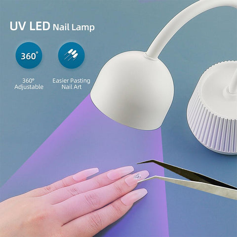 Nail Dryer False Nail Manicure Polish Glue Fast Drying -BH01090-Veeddydropshipping