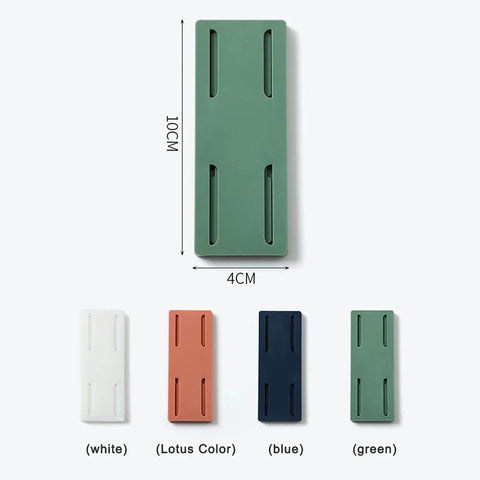 Self-Adhesive Power Socket Strip Fixator Wall-HA00849-Veeddydropshipping